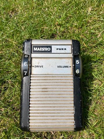 Maestro fuzz mfz1 beschikbaar voor biedingen