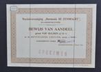Muziekvereeniging Harmonie De Eendracht - Raamsdonkveer, Postzegels en Munten, Verzenden, Voor 1920, Obligatie of Lening