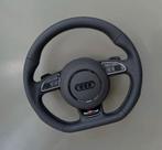 Audi afgevlakt Stuur voor A3,A6,A7,A8 met flippers en airbag, Ophalen of Verzenden, Nieuw, Audi