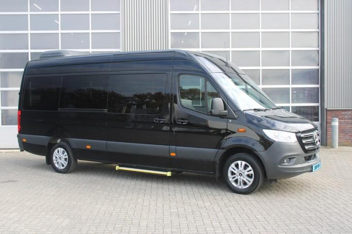 Mercedes-Benz Sprinter 9 Persoons Vip-bus L3 Automaat 2023, Auto's, Mercedes-Benz, Bedrijf, Sprinter Combi, 360° camera, Aangepast voor mindervaliden