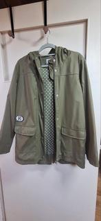 Leuke legergroene jas maat 164, Kinderen en Baby's, Kinderkleding | Maat 146, Ophalen, Meisje, Zo goed als nieuw, Van Mi