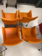 Montis Chaplin stoelen 4 stuks, Huis en Inrichting, Stoelen, Ophalen, Gebruikt, Overige kleuren, Leer