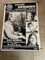 Concert poster Brubeck Family ( 116 x 83 billboard ), Verzamelen, Ophalen of Verzenden, Muziek