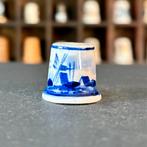 Vingerhoedje, Delft, Delfts Royal Mosa, porselein (24), Verzamelen, Vingerhoedjes, Ophalen of Verzenden, Zo goed als nieuw, Porselein