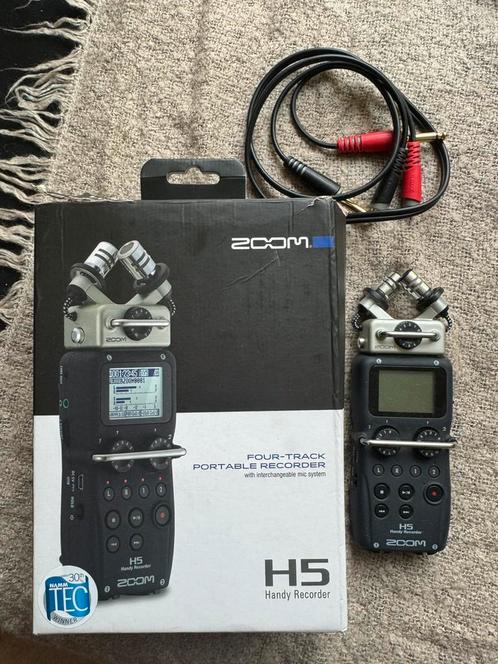 ️ Te koop: Zoom H5 Handy Recorder ️, Muziek en Instrumenten, Midi-apparatuur, Zo goed als nieuw, Ophalen of Verzenden