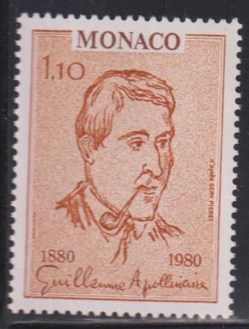 Monaco 1980 Schilderij G. Apollinaire beschikbaar voor biedingen