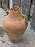 Grote terracotta kruik 57 cm., Ophalen, Gebruikt