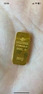 20 gram goudbaar Degussa, Postzegels en Munten, Edelmetalen en Baren, Ophalen of Verzenden, Goud