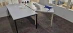 In hoogte verstelbaar bureau, Ophalen of Verzenden, In hoogte verstelbaar, Gebruikt, Bureau