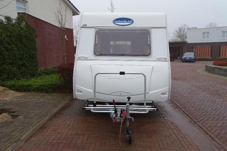 CARAVELAIR  Antares luxe 375  (lichtgewicht), Caravans en Kamperen, Caravans, Particulier, tot en met 3, 500 - 750 kg, Treinzit