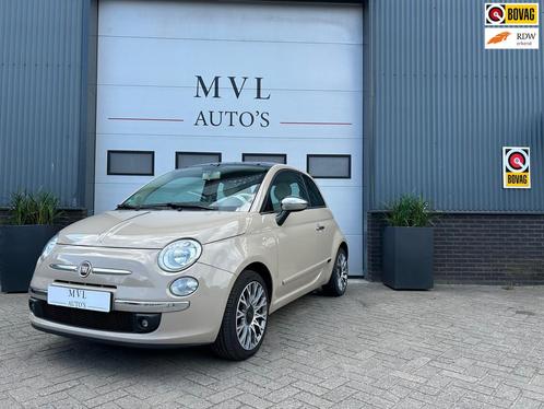 Fiat 500 1.2 Lounge / cappucciono, Auto's, Fiat, Bedrijf, Te koop, ABS, Airbags, Airconditioning, Centrale vergrendeling, Climate control