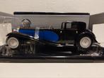 Bugatti Royale typ 41 blue/black 1930 Solido metal 1:18 KRD, Ophalen of Verzenden, Zo goed als nieuw, Auto, Solido