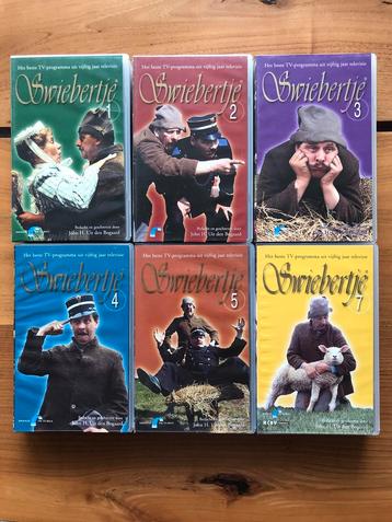 Swiebertje op VHS - Deel 1 t/m 5 Extra Deel 7 beschikbaar voor biedingen