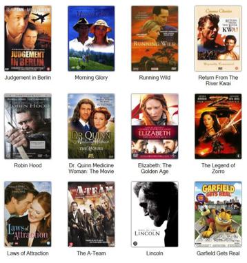 Top-selectie dvd’s & blu-rays … deel 11 beschikbaar voor biedingen