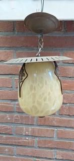 Antieke art deco hang lamp, Antiek en Kunst, Ophalen of Verzenden