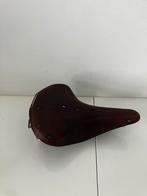 Vintage Brooks zadel + leren tas, Ophalen of Verzenden, Gebruikt, Oldtimer, Zadel