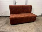 Luxe velvet horeca eetkamerbank 140 cm showroom model, Huis en Inrichting, Stoelen, Ophalen, Zo goed als nieuw, Overige kleuren