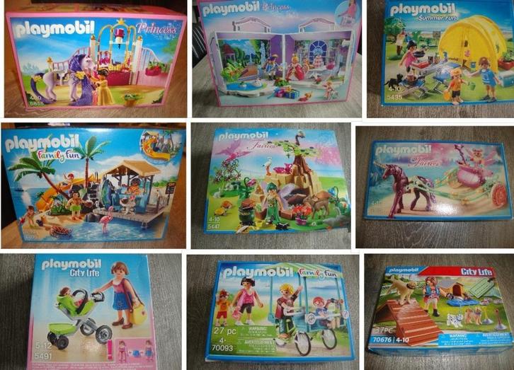 Verschillende Playmobil Sets Z.g.a.n, Kinderen en Baby's, Speelgoed | Playmobil, Zo goed als nieuw, Complete set, Ophalen of Verzenden