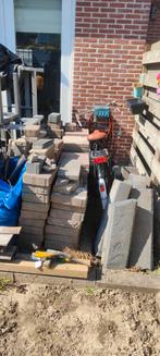 Gratis tuintegels, Doe-het-zelf en Verbouw, Ophalen of Verzenden, Gebruikt, Kalkzandstenen