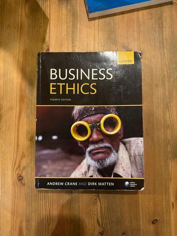 Business Ethics ( Managing Corporate Citizenship and Sustain beschikbaar voor biedingen