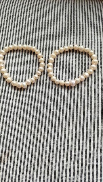 Zoetwaterparel Armbanden - Elegant & Tijdloos beschikbaar voor biedingen