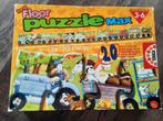 Lange vloerpuzzel 20 stukjes., Ophalen, 10 tot 50 stukjes, Gebruikt, 2 tot 4 jaar