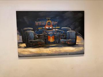 Metalen 3D Schilderij ‘Verstappen’ 12080 beschikbaar voor biedingen
