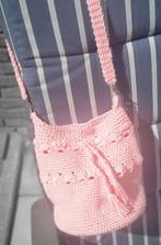 handgemaakt gehaakt tasje, Ophalen of Verzenden, Nieuw, Roze