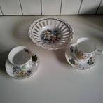 Engelse St.James  set met o.a narcissen, Ophalen of Verzenden, Zo goed als nieuw, Overige stijlen, Kop(pen) en/of Schotel(s)