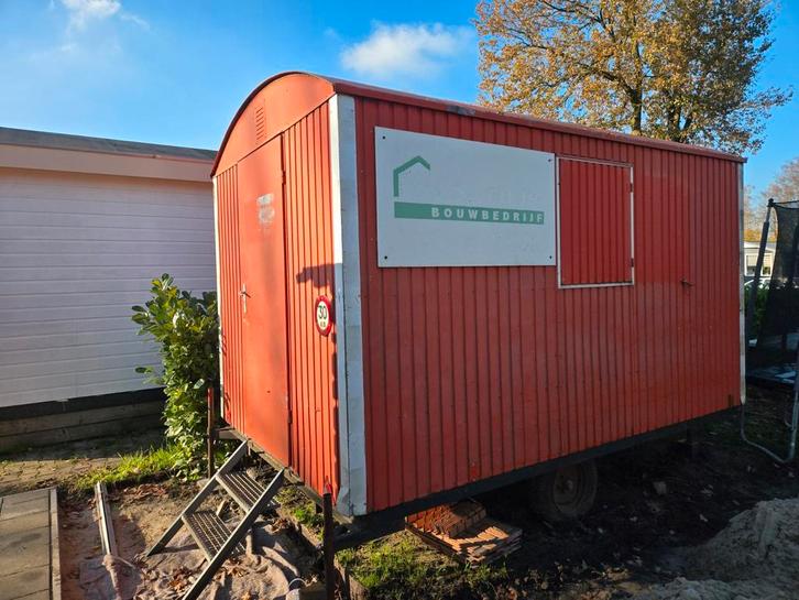 Schaftkeet, Doe-het-zelf en Verbouw, Bouwketen en Schaftketen, Gebruikt, Ophalen