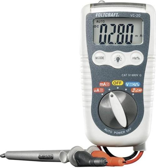 VOLTCRAFT MULT-METER VC20 NIEUW VAN 44.95 VOOR - - 19.95 EU-, Doe-het-zelf en Verbouw, Elektra en Kabels, Nieuw, Overige typen