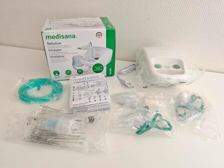 Nieuw ! Medisana IN 500 compacte nebuliser inhalator, Diversen, Verpleegmiddelen, Ophalen of Verzenden