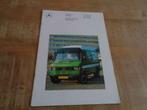 Mercedes Benz Bestelwagen Folder Brochure NL Druk 1992, Verzenden, Gelezen, Mercedes