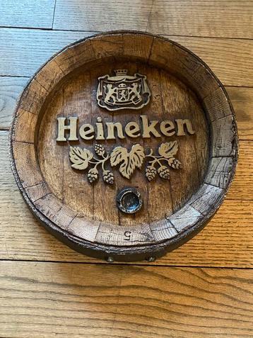 HEINEKEN schild biervat deksel 70's beschikbaar voor biedingen