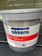 ALPHA TOPCOAT SIKKENS 5L. Muurverf. Bentheimer geel F60777, Minder dan 5 liter, Ophalen, Zo goed als nieuw, Verf
