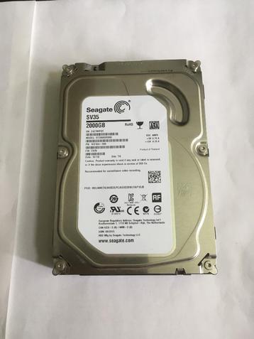 seagate SV35 2TB (2 stuks) video surveillance camera beschikbaar voor biedingen