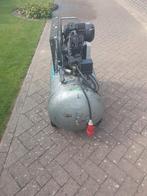 Perfect werkende 3 fase 2 kops compressor., 100 liter of meer, Ophalen, Gebruikt, 6 tot 10 bar