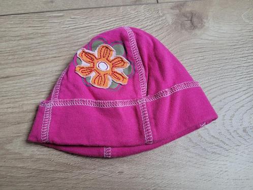 HEMA roze mutsje met applicatie maat 62/68 ~ TH2701, Kinderen en Baby's, Babykleding | Mutsen, Sjaals en Wanten, Zo goed als nieuw
