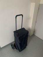 Handige boodschappentrolley, Ophalen, 40 tot 60 cm, Gebruikt, Zwart