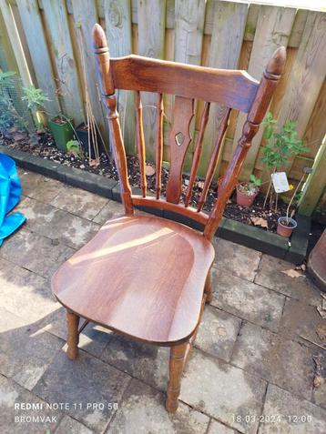Vintage oude stoel 4x