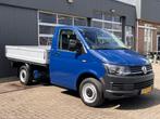 Volkswagen Transporter 2.0 TDI Euro 6 Pick up open laadbak P, Auto's, Voorwielaandrijving, Gebruikt, 4 cilinders, Blauw