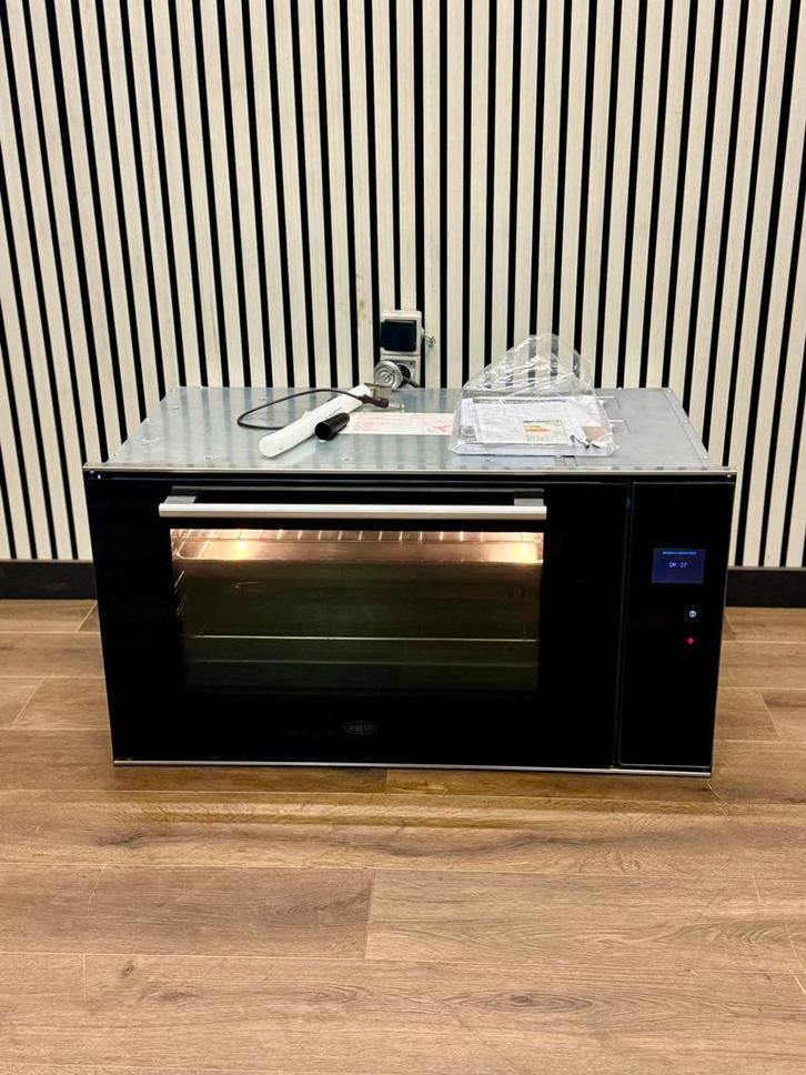 Luxe Boretti inbouwoven multifunctioneel met touchescreen 90, Witgoed en Apparatuur, Ovens, Zo goed als nieuw, Inbouw, Oven met grill