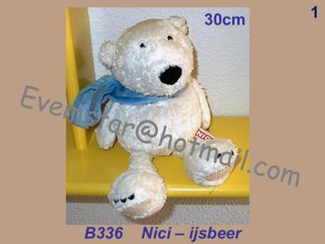B336 IJsbeer - Nici : ijsbeertje (30cm) beschikbaar voor biedingen
