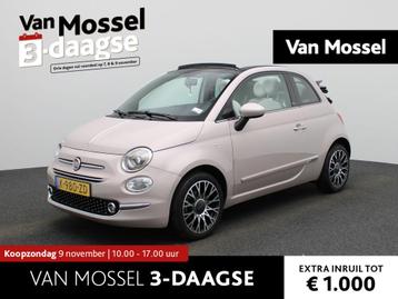 Fiat 500 C 1.0 Hybrid Star | Cabrio | Half-Leder | Navigatie beschikbaar voor biedingen