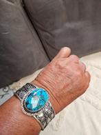 zilveren armband met Tuquoise, Verzenden, Nieuw, Met edelsteen, Zilver