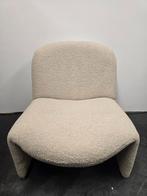 Artifort Alky fauteuil – Giancarlo Piretti – opnieuw gestoff, Huis en Inrichting, Fauteuils, Ophalen, Zo goed als nieuw, 75 tot 100 cm