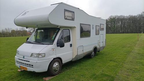 Camper Ruime 6 persoons camper Fiat Ducato 230, Caravans en Kamperen, Campers, Particulier, tot en met 6, Alkoof, Knaus, Fiat