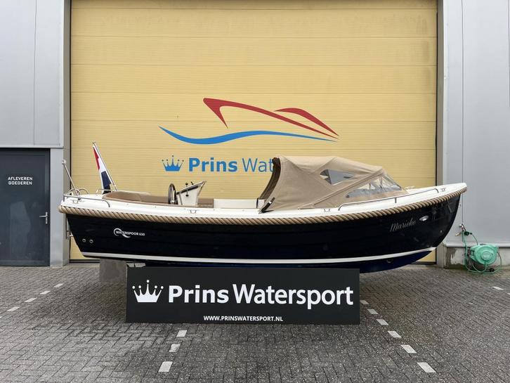 Waterspoor 630 + 42 pk Craftsman, Watersport en Boten, Sloepen, Gebruikt, 30 tot 50 pk, 6 meter of meer, Binnenboordmotor, Diesel