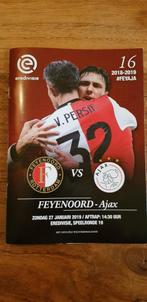 Het officiële wedstrijdmagazine van Feyenoord - Ajax 6-2, Verzamelen, Sportartikelen en Voetbal, Nieuw, Boek of Tijdschrift, Ophalen of Verzenden