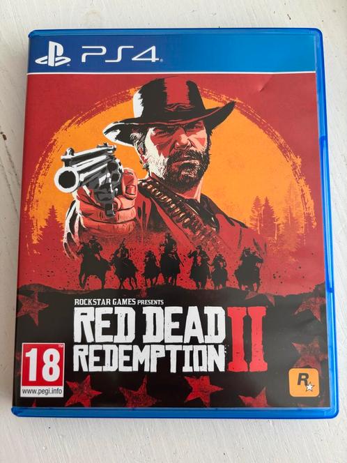 Red Dead Redemption 2, PS4, Spelcomputers en Games, Games | Sony PlayStation 4, Zo goed als nieuw, Overige genres, 1 speler, Vanaf 18 jaar